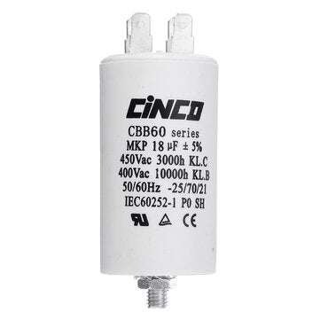 CBB60 18UF 450V Water Pump Motor Run Capacitor