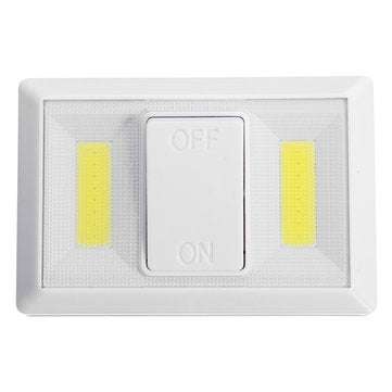 Battery Operated Wireless COB LED Night Light Super Bright Switch Lamp for Cabinet Closet Garage