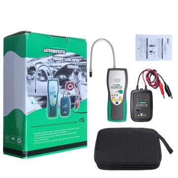 DY25 Receiver + Sender Short & Open Circuit Tester Cable Tracker Tone Line Diagnostic Finder Tool