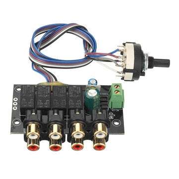 AC 6-12V Four-choice 1 Audio Input Selection Board Kit