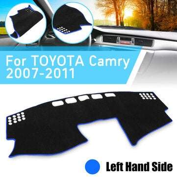 Car Dashboard Cover Dashmat Dash Sun Mat Pad Cover For Toyota Camry 2007-2011 LHD (COLOR.: BLUE)