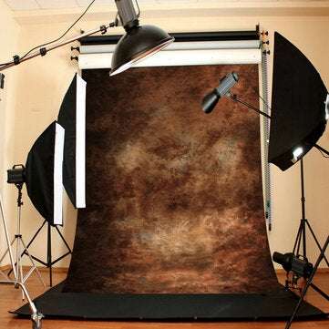Abstract Brown Photography Backdrops Retro Tie Dye Theme 90x150cm Cloth Prop Photo Background For Ho