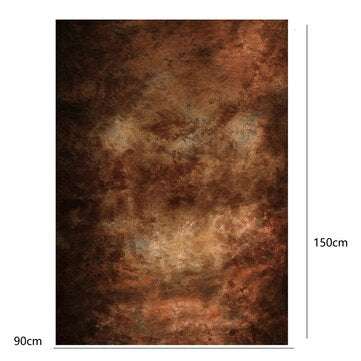 Abstract Brown Photography Backdrops Retro Tie Dye Theme 90x150cm Cloth Prop Photo Background For Ho