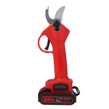 88VF 2.2Ah Cordless Rechargeable Pruning Shears Electric Branch Sissors Trimmer With 2pcs Lithium Ba