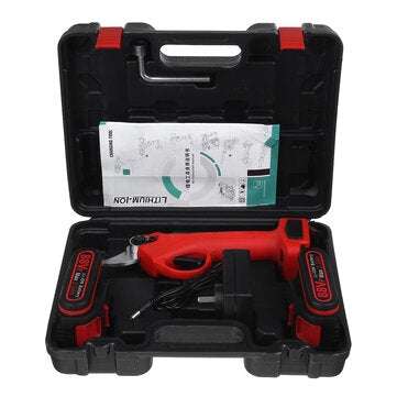 88VF 2.2Ah Cordless Rechargeable Pruning Shears Electric Branch Sissors Trimmer With 2pcs Lithium Ba