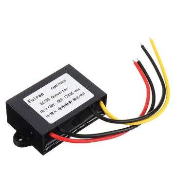 DC 9-36V to 12V 1A 2A 3A DC DC Converter  12V DC Voltage Converter Step Down Buck C... (CURRENT: 3A)