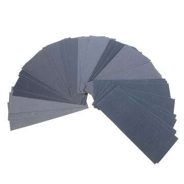 90pcs Sandpaper Set 400-3000 Grit Wet And Dry Sandpaper Polishing Abrasive Waterproof Paper Sheets