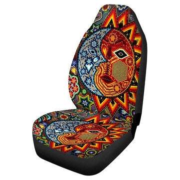 Auto Car Front Seat Cover Fabric Cases Protector Universal For Sedan SUV Truck (TYPE: A)