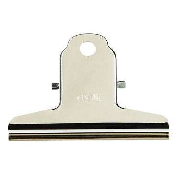 Deli 9533 4 Pcs/lot 76mm Large Yamagata Bill Tickets Clamp Board Clips Financial Binder Clips Metal