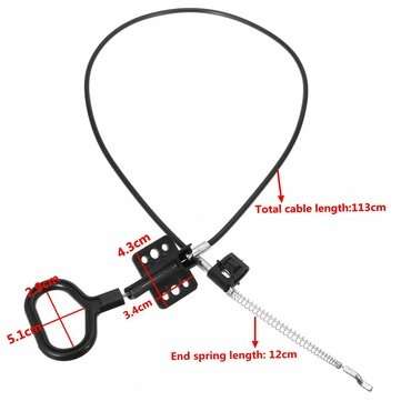 D Style Metal Replacement Cable Release Handle For Recliner Sofas Couch Chair