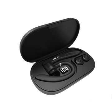Bakeey K29 Ear-Hook bluetooth Earphones Sports Waterproof Headsets Business Handsf... (COLOR: BLACK)