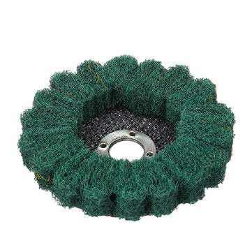 8Pcs 4 Inch Pattern Fiber Disc Polishing Grinding Wheel Scouring Pad Buffing Wheel for Angle Grinder