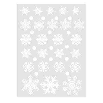 Christmas Snowflakes Window Clings Decals Winter Decorations for 2020 Christmas Home Window Decor