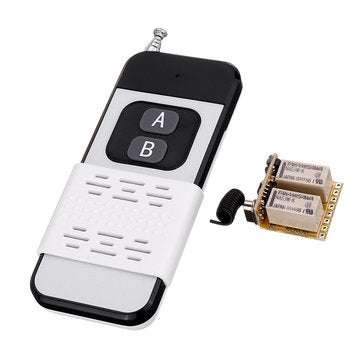 DC3.7V/5V/12V 315MHz Wide Voltage 2 Way Remote Control Switch Miniature Universal Learning Code Supp