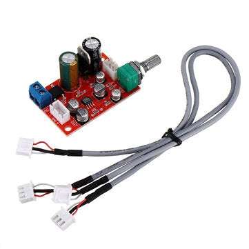 AD828 Operational Amplifier Preamplifier Board Single Power Supply with Volume Potentiometer