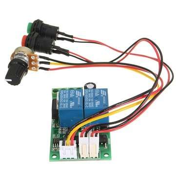 DC 6/9/12/24V 3A PWM Motor Speed Controller Forward Backward Reversible Switch