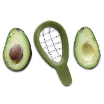 Avocado Slicer Cuber Tool Fruit Slicing Tools Melon Cutter Dice & Cube Avocados with Ease Kitchen Ga