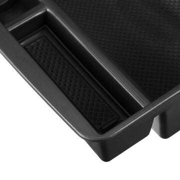 Black Interior Rear Armrest Storage Box for TOYOTA LAND CRUISER PRADO 2004-2016