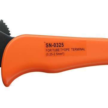 COLORS SN-0325 0.75-2.5mm2 18-13AWG Crimping Press Pliers Wire Stripper Portable Crimper Cables Term
