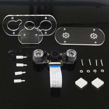 Catda Fisheye Camera Module 5 Million Pixels 130 Adjustable Focus Support Infrared ... (TYPE: A)