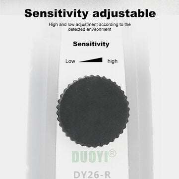 DUOYI DY26A Ultrasonic Leak Detector Tool Gas Water Leak Pressure Vacuum Probes Ultrasonic Transmitt
