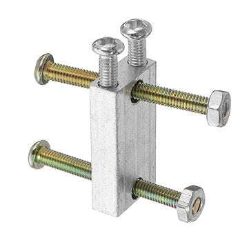 Aluminum Alloy TT Motor Bracket for Smart Robot with Screws