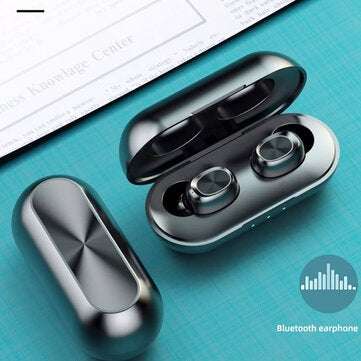 Bakeey B5 wireless bluetooth 5.0 TWS Earbuds Digital Display Earphone Waterproof Stereo Sport Music