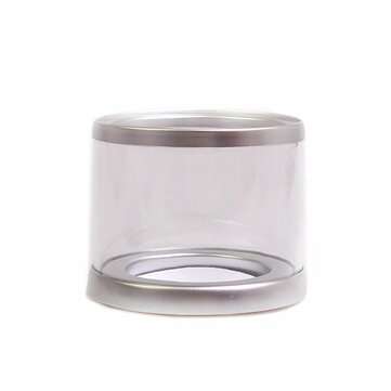 Car Cup Holder Interior Dashboard Phone Holder Double Sided High Viscosity Slive... (COLOR.: SILVER)