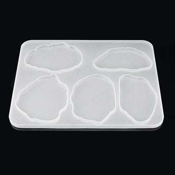 Agate Resin Casting Mold Silicone Making Epoxy Mould Craft DIY Clay Tool