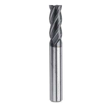 7pcs 1-8mm Milling Cutter Solid Carbide Straight End Mill 4 Flutes Milling Cutter