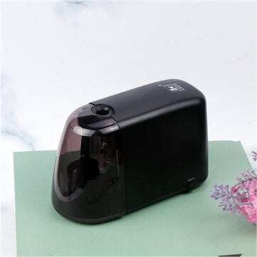 Automatic Pressure Start Electric Pencil Sharpener with Changeable Tool Holder Sha... (COLOR: BLACK)