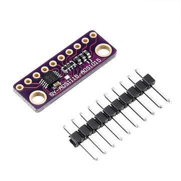 ADS1015 12 bit Precision Analog To Digital Converter ADC Development Board Microcontroller Programme