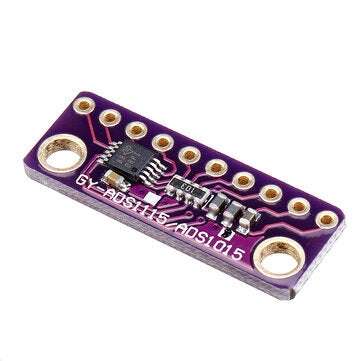 ADS1015 12 bit Precision Analog To Digital Converter ADC Development Board Microcontroller Programme
