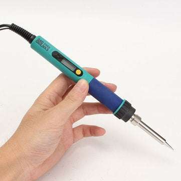 Digital 220V 60W  Adjustable Temperature 80-450C LCD Display Soldering Iron