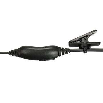 D Shape Earphone Earpiece Headset Mic for Kenwood Walkie Talkie Hand-held Radio