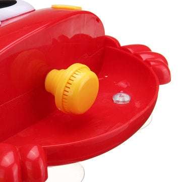 Adorable Crab Bubble Machine Music Bubble Maker Bath Baby Bath Shower Fun Red Plastic Toys