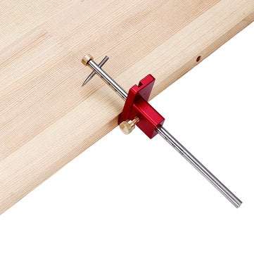 Aluminum Alloy Woodworking Linear Scriber Tool DIY Scribe Tool Pin Line Drawing Marking Tool