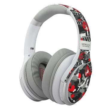 Bakeey EL-A1 Foldable Wireless Headset bluetooth Headphones Subwoofer Bass Surroun... (COLOR: WHITE)