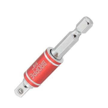 BROPPE 3Pcs Power Screwdriver Extension Bar Adapter 1/4 Inch Hex Shank Driver Socket Bit with Rotati