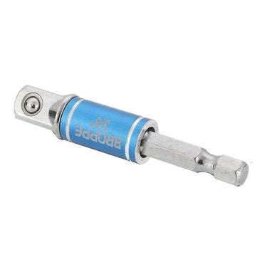 BROPPE 3Pcs Power Screwdriver Extension Bar Adapter 1/4 Inch Hex Shank Driver Socket Bit with Rotati