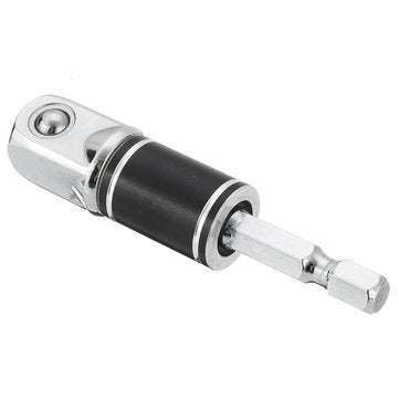 BROPPE 3Pcs Power Screwdriver Extension Bar Adapter 1/4 Inch Hex Shank Driver Socket Bit with Rotati