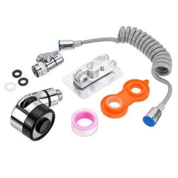 Bathroom Basin Tap External Hand Shower Faucet Nozzle Bathroom Supplies Quick Connect Sink Hose Spra