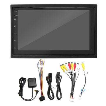 7 Inch 1 Din Android 8.1 Car Stereo Radio Multimedia Player Adjustable Screen 4 Core 1GB+16GB GPS Wi