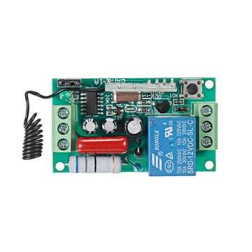 AC220V 1CH Learning Type Wireless Remote Control Switch Lamp Access Control Switch Controller with S