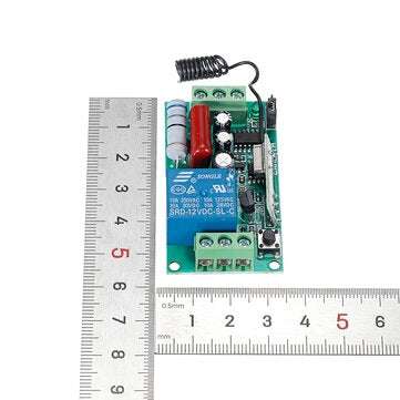 AC220V 1CH Learning Type Wireless Remote Control Switch Lamp Access Control Switch Controller with S
