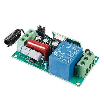 AC220V 1CH Learning Type Wireless Remote Control Switch Lamp Access Control Switch Controller with S