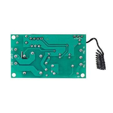AC220V 1CH Learning Type Wireless Remote Control Switch Lamp Access Control Switch Controller with S