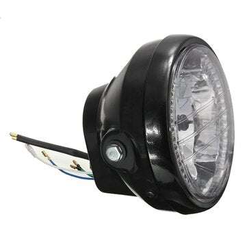 7inch H4 35W Motorcycle Halogen Headlight With LED Turn Signal