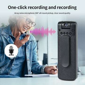 B18 1080P HD Mini Security Camera Portable Video Recorder Infrared Night Vision Camera Non-handheld