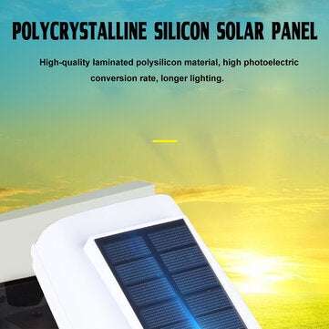 81COB Solar Power Light PIR Motion Sensor Imitate Camera Outdoor Wall Lamp Security